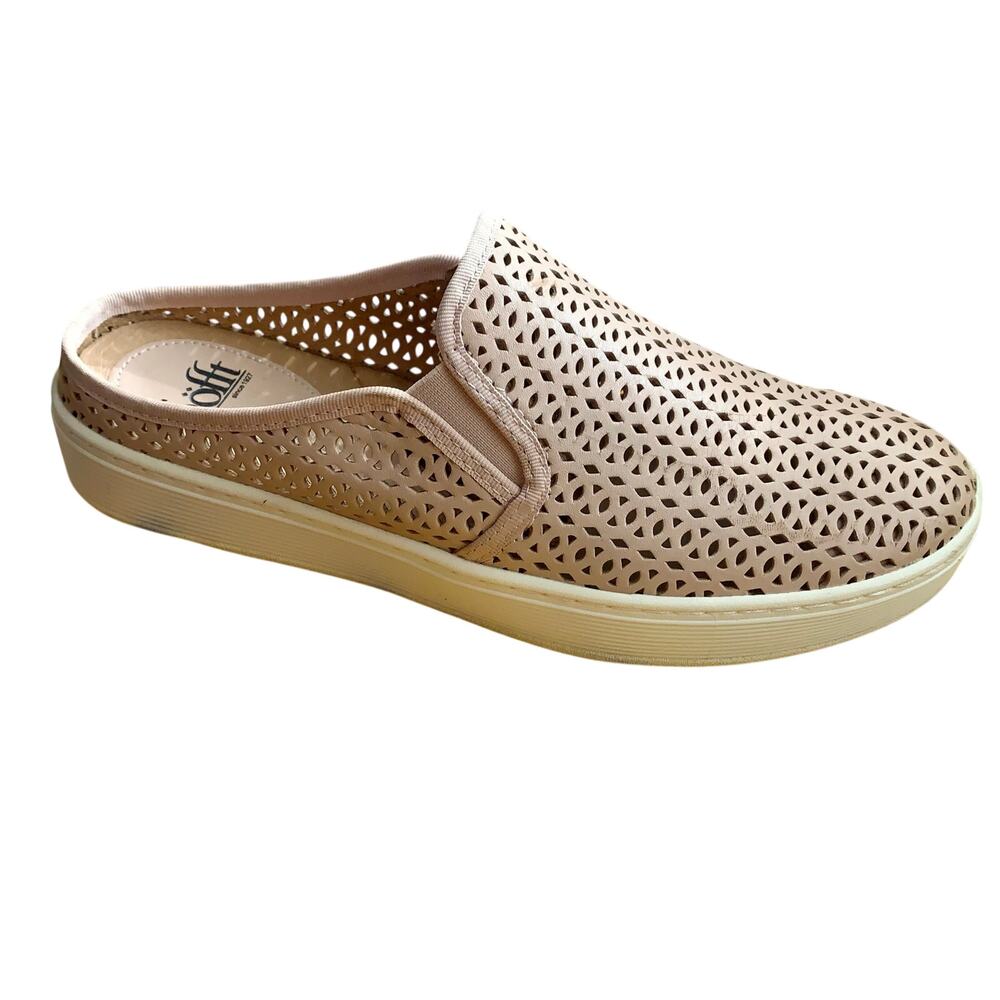 SOFFT Women’s Slip-On Leather Sneaker Padded Slides Somers II Taupe/Blush SIZE 9 - Picture 10 of 14